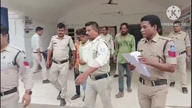 कोलगवां पुलिस ने स्थाई वारंट के आठ आरोपियों को अलग-अलग स्थानों से किया गिरफ्तार, कोर्ट में किया पेश #criminal #jail