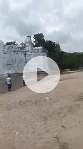 बाली: भांटूद  क्षैत्र मे बारिश होने पर आसपास नदीयो मे बहता पानी