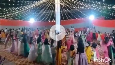 सासाराम: सासाराम के बढ़िया बाग में डांडिया कार्यक्रम का आयोजन किया गया