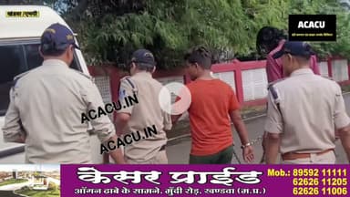 किसानों के प्रेशर के बाद, पंधाना थाने की टीम ने तार चोरी के तीन आरोपियों को पकड़ा.