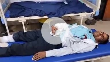 हाथरस: आगरा अलीगढ़ नेशनल हाईवे पर त्यागी होटल के पास बाइक सवार 2 सिक्योरिटी गार्ड को ट्रक ने मारी टक्कर, 1 की हुई मौत