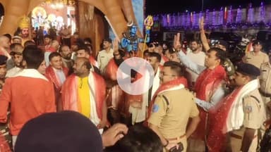 कांके: रांची के कांके, नामकुम सहित ग्रामीण क्षेत्रों में ग्रामीण एसपी ने पूजा पंडालों का किया निरीक्षण