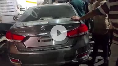 ગાંધીનગર: વાવોલ ક રોડ પર 4 વાહનો વચ્ચે અકસ્માત