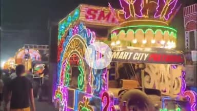 छिबरामऊ: कन्नौज जिले के छिबरामऊ क्षेत्र में निकाली गई राम बारात, दशहरा को होगा रावण दहन