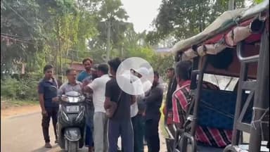 गिरिडीह: गिरिडीह झंडा मैदान के पास टोटो की टक्कर से समोसा-जलेबी काउंटर टूटा, पुलिस ने शांत कराया