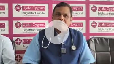 मुरादाबाद: मझोला थाना क्षेत्र में एमएम के हार्ट के स्पेशलिस्ट डॉक्टर द्वारा आयोजित की गई प्रेसवार्ता