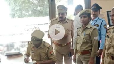 ठाकुरद्वारा: वरिष्ठ पुलिस अधीक्षक के निर्देशन में पुलिस ने बैंकों में चेकिंग अभियान चलाया, देखी व्यवस्थाएं