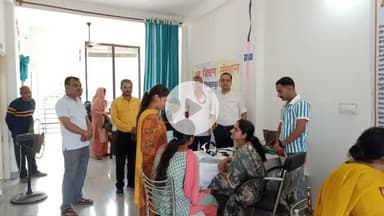 झंडूता: झंडूता में 'स्वस्थ नारी, सशक्त परिवार' अभियान के अंतर्गत आयोजित किया गया निशुल्क मेडिकल जांच शिविर