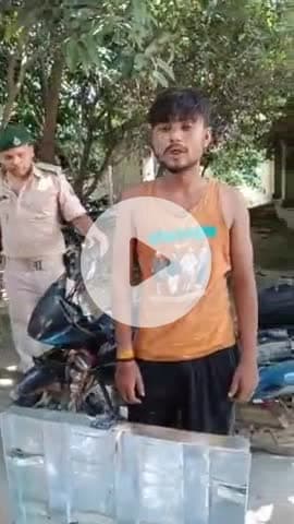 परिहार: सौरभर में 180 बोतल नेपाली शराब के साथ तस्कर गिरफ्तार