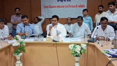 चूरू: जिलापरिषद सभागार में दिशा की मैराथन बैठक, सांसद राहुल कस्वां की अध्यक्षता में सुबह 11 बजे से रात 9 बजे तक चली मीटिंग