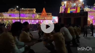 जगदलपुर: बस्तर दशहरा: फूल रथ की अंतिम परिक्रमा संपन्न, अब बाहर रैनी की तैयारी