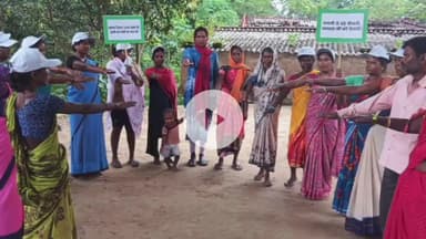 सेन्हा: चौकनी गांव में स्वच्छता अभियान, ग्रामीणों ने आंगनबाड़ी केंद्र और सड़क के आसपास सफाई कर गांव को स्वच्छ बनाया