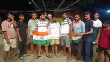 गाज़ीपुर: एशिया कप में भारत ने पाकिस्तान को हराया, गाजीपुर में युवाओं ने मनाया जीत का जश्न