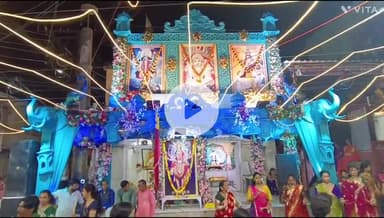 बांसवाड़ा: शहर के महालक्ष्मी मंदिर चौक पर शारदीय नवरात्रि में गरबा रास की धूम, भक्ति और आस्था का अनूठा संगम