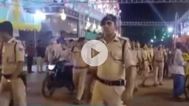 पटना ग्रामीण: पटना नगर SDPO ने कंकड़बाग और पीरबहोर थाना क्षेत्र में दुर्गा पूजा के मद्देनज़र पुलिस कर्मियों के साथ किया फ्लैग मार्च