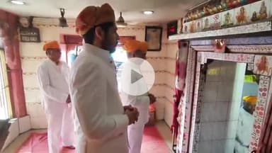 लाडपुरा: कोटा में शारदीय नवरात्र की सप्तमी पर पूर्व राज परिवार ने नांता स्थित करणी माता मंदिर पहुंचकर की विशेष पूजा-अर्चना