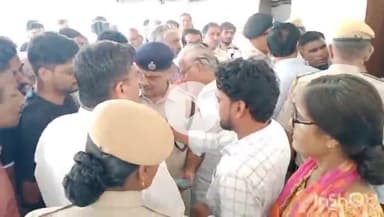 चूरू: चूरू में आरोपियों की गिरफ्तारी की मांग को लेकर पुलिस अधीक्षक को दिया ज्ञापन, सरदारशहर का पूनम हत्याकांड मामला