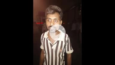 बिचौली हप्सी: तेजाजी रोड पर पलटा पेट्रोल टैंकर, सर्विस रोड पर गड्ढे में पहिया फँसने से हुआ हादसा