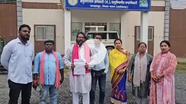 जगदलपुर: मीना बाजार का गेट पास निशुल्क करने की मांग को लेकर जनता कांग्रेस जे के संभागीय अध्यक्ष नवनीत चांद ने SDM को सौंपा ज्ञापन