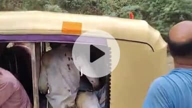 बाह: बटेश्वर में ट्रैक्टर हादसा, ऊंचाई पर चढ़ते समय पलटा ट्रैक्टर, चालक संतोष घायल