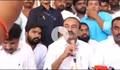 కమలాపూర్: కమలాపూర్ లో ఎంపీ ఈటెల రాజేందర్ మీడియా సమావేశం బీసీలకు వ్యతిరేకం కాదు అని వెల్లడి