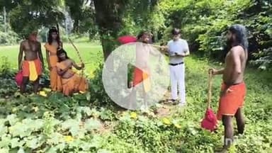 करपी: झिकटिया में लंका दहन की तैयारी में कलाकार जोर-शोर से जुटे