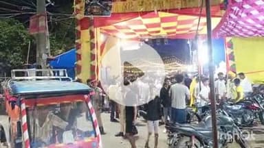 आरा: शहर में नवरात्रि के आठवें दिन मां के दर्शन के लिए श्रद्धालुओं की उमड़ी भीड़, पुलिस प्रशासन ने की चाक चौबंद व्यवस्था