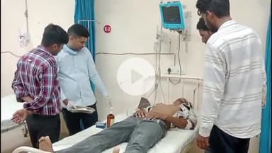 चूरू: जिगसाना ताल के पास सड़क हादसे में घायल पति को जिला अस्पताल लाया गया, पत्नी की हुई मौत