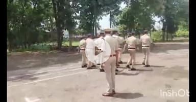 बेमेतरा: बेमेतरा के SSP रामकृष्ण साहू ने थाना नांदघाट और चौकी मारो का किया वार्षिक निरीक्षण