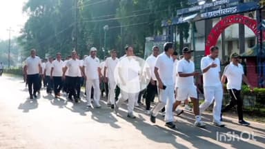 दुर्ग: भिलाई में बीएसएफ द्वारा आयोजित किया गया वॉकथॉन