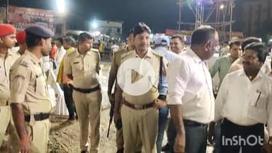 सासाराम: सासाराम सदर एसडीएम और नगर थाना अध्यक्ष ने सभी पूजा पंडालों का लिया जायजा