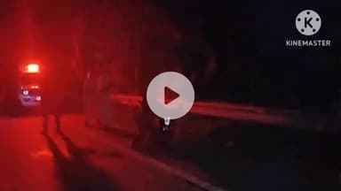 चंडी: तिनि गांव में पोल फैक्ट्री के पास अज्ञात वाहन की टक्कर से बाइक सवार युवक घायल