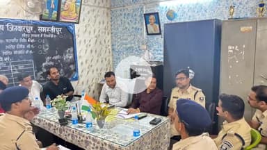 समस्तीपुर: सदर अनुमंडल पदाधिकारी ने जितवारपुर में रावण दहन समिति और ट्रैफिक पुलिस पदाधिकारियों के साथ बैठक की