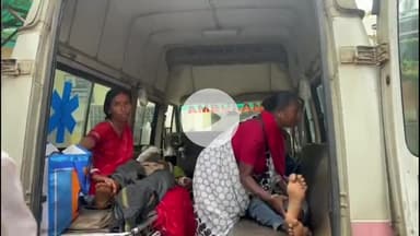 गिरिडीह: गांडेय के धोबिया मोड़ के पास सड़क हादसे में 3 लोग घायल, सदर अस्पताल में इलाज जारी