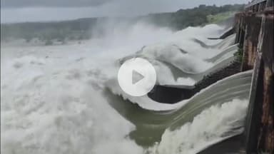 నిజాంసాగర్ ప్రాజెక్ట్ నుండి కొనసాగుతున్న నీటి విడుదల