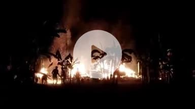 गोरौल: गोरौल चौक के पास शॉर्ट सर्किट से घर में आग, लाखों का सामान जलकर राख