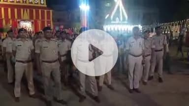 सरमेरा: सरमेरा में स्थानीय पुलिस ने निकाला फ्लैग मार्च, शांतिपूर्ण माहौल में त्योहार मनाने की अपील