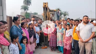 जगाधरी: वार्ड नंबर 18 में ₹79.72 लाख की पेयजल पाइपलाइन का निगम मेयर ने किया शिलान्यास