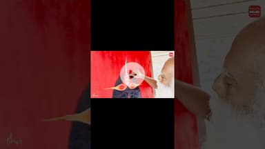 सद्‌गुरु ने देवी को कैनवास पर जीवंत किया  #Throwback