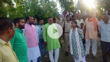 कलान: विधायक हरि प्रकाश वर्मा ने पहाड़पुर में रामगंगा नदी के कटान का निरीक्षण किया, अधिकारियों को कटान रोकने के दिए निर्देश