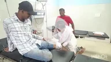 आरा: रमना मैदान के समीप बाइक दुर्घटना में बाइक सवार दो युवा घायल, आरा सदर अस्पताल में कराया गया भर्ती