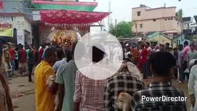 कहरा: पंचवटी के दुर्गा मंदिर में नवमी पूजा पर उमड़ी श्रद्धालुओं की भीड़, छागर की बलि देकर की गई पूजा