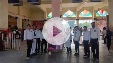 लाडपुरा: कोटा मंडल में स्वच्छता ही सेवा अभियान 2025 के अंतर्गत सामूहिक स्वच्छता प्रतिज्ञा और नुक्कड़ नाटक का आयोजन