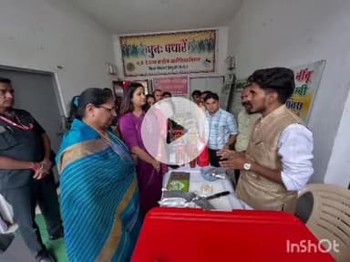 झाबुआ: झाबुआ में तीन दिवसीय जिला स्तरीय आजीविका फ्रेश मेले का केबिनेट मंत्री ने किया अवलोकन