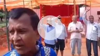 कानपुर: कल्याणपुर के आवास विकास में बारिश के कारण दुर्गा पंडाल में भरा पानी, आयोजकों ने एलएम नगर आयुक्त और महापौर से लगाई गुहार