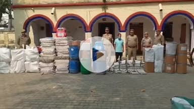 शामली: झिंझाना पुलिस ने अवैध पटाखा निर्माण के आरोप में टपराना निवासी अभियुक्त को किया गिरफ्तार, पटाखे व उपकरण बरामद