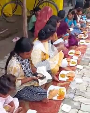 बिल्हौर: ककवन में शारदीय नवरात्र का अंतिम दिन, हवन भंडारे और कन्या भोज का आयोजन