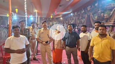 हिरणपुर: एसडीओ और एसडीपीओ पहुँचे हिरणपुर के तारापुर,दुर्गा पूजा पंडाल में सुरक्षा व्यवस्था का लिया जायजा #pakur #durga #puja