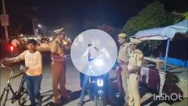 बिधूना: अछल्दा थाना प्रभारी पंकज मिश्रा द्वारा चलाया गया वाहन चेकिंग अभियान