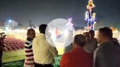 देहरादून: देहरादून के परेड मैदान में दशहरा पर्व की तैयारी को लेकर एसएसपी अजय सिंह ने किया निरीक्षण